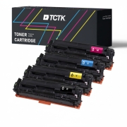 Kompatibilná náhrada za Multipack (4) Tonery CMYK (Azúrová/Purpurová/Žltá/Čierna) Kompatibilné s HP Color laserJet, LaserJet Pro, Laserjet Pro Canon LBP - Nahrádza 125A (CB541A) / 128A (CE321A) / CRG-716 (1979B002)